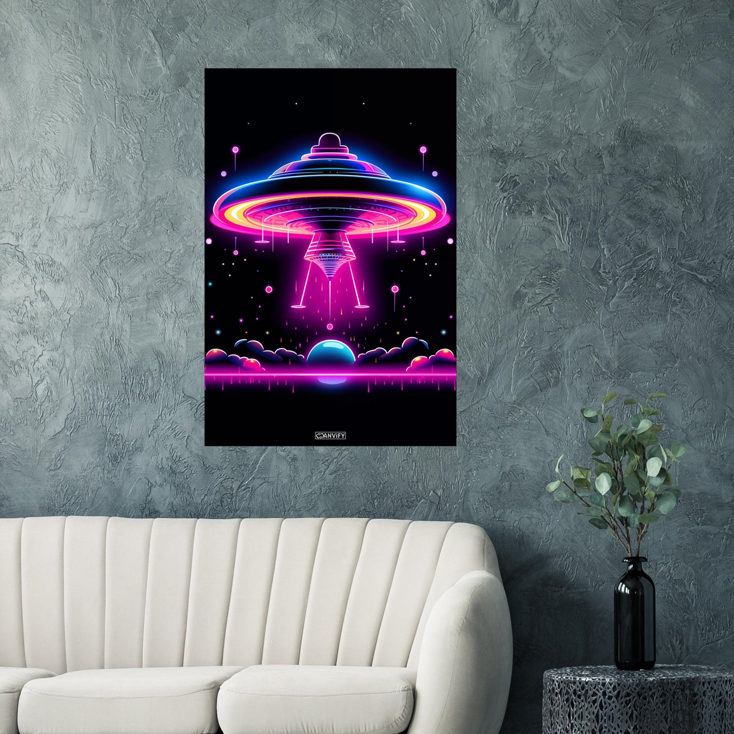 Retro Cosmic Visitor