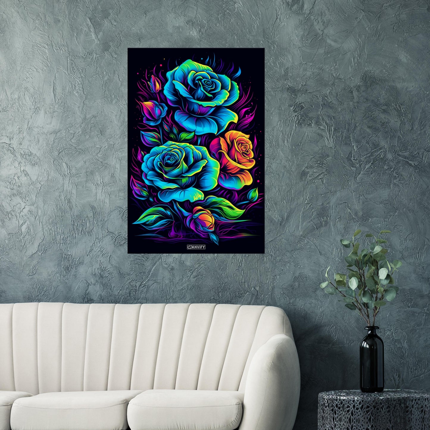 Neon Roses Petaluna