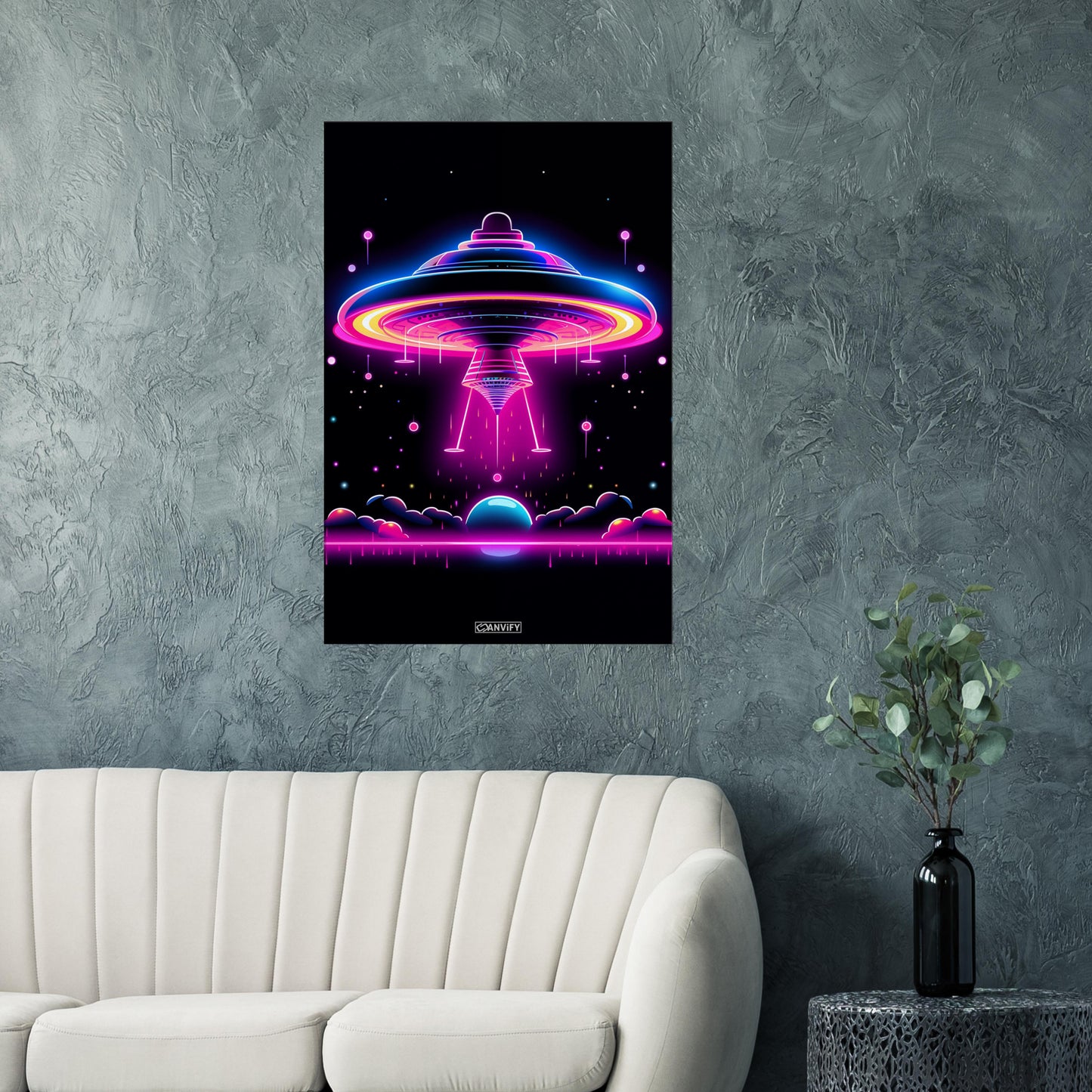 Retro Cosmic Visitor